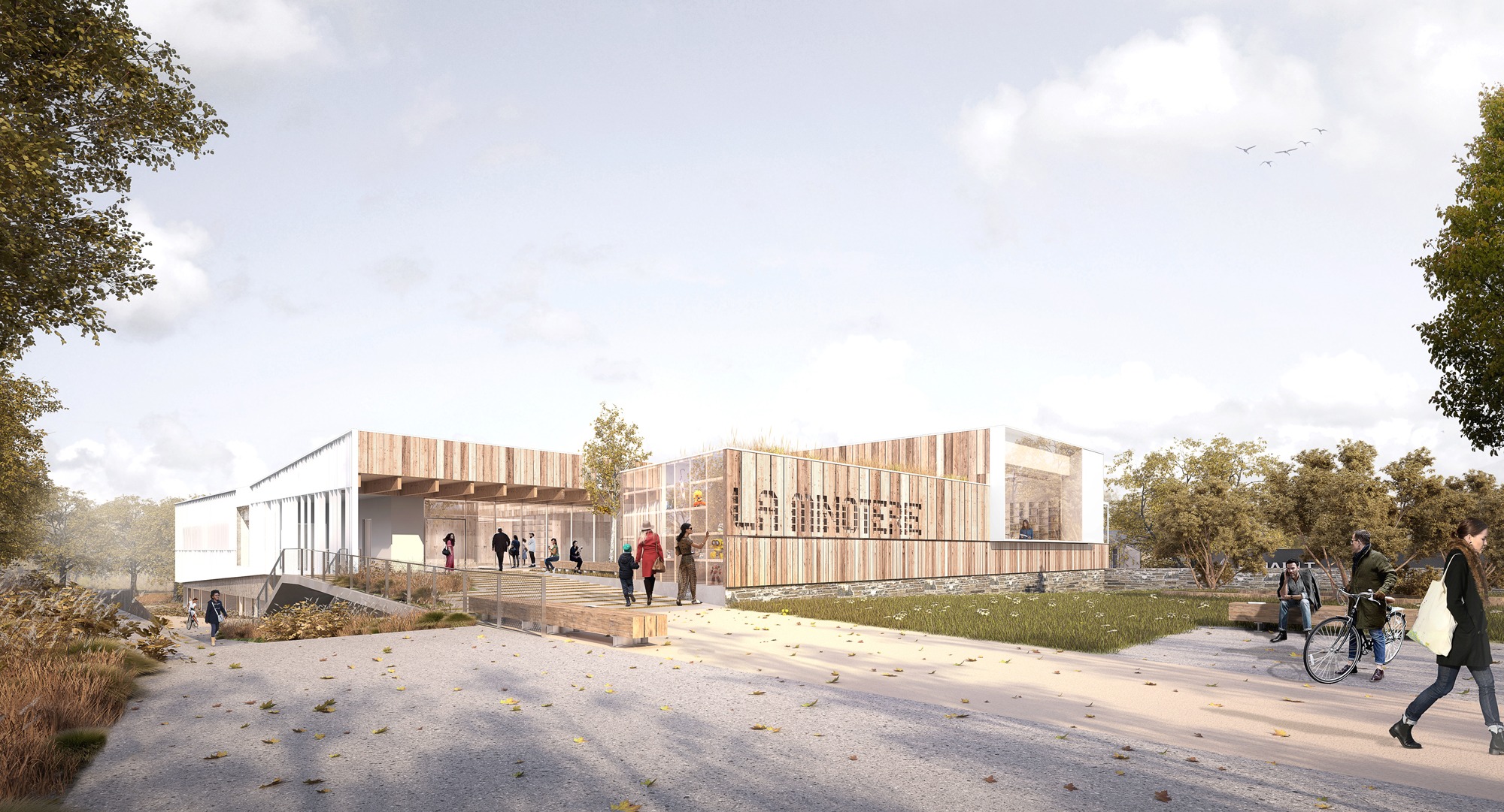 Espace socioculturel Tierslieu MAARCHITECTES